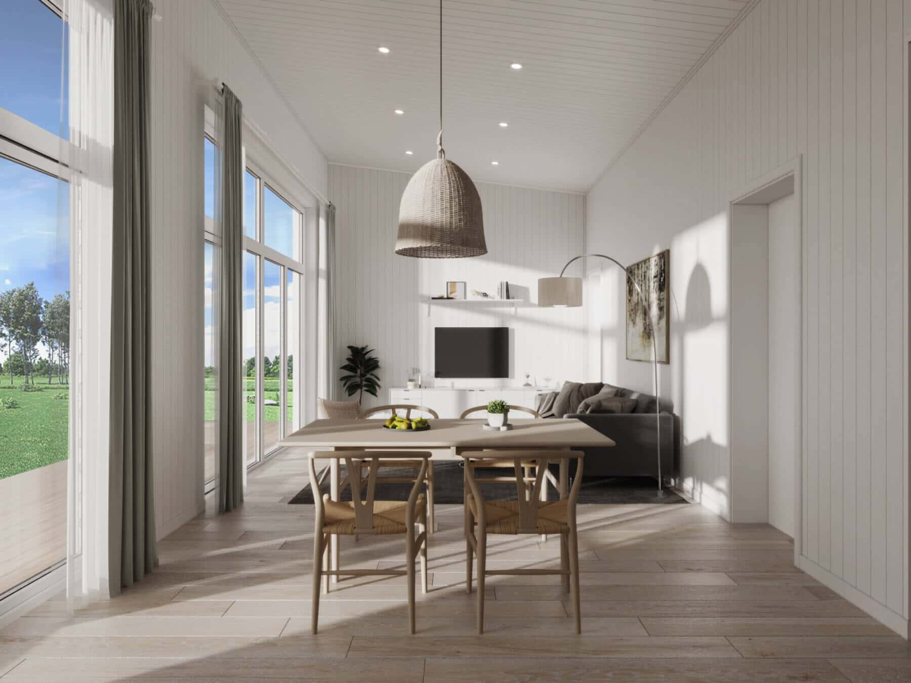 Pulpet 60.2 26 Fritidshus Pulpet 60.3 Interior vardagsrum