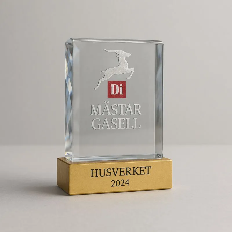 Husverket utnämnd till Mästergasell 2024!